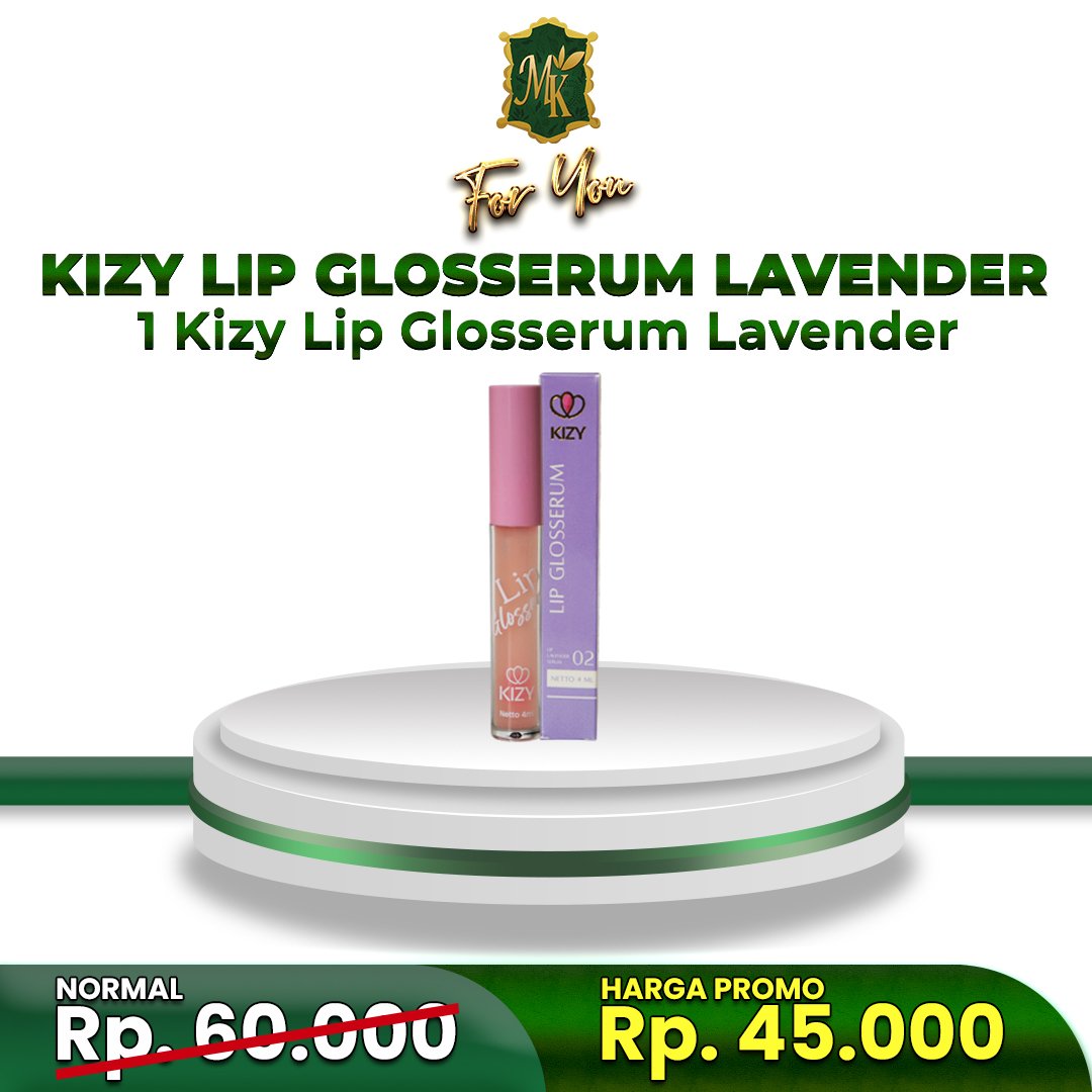 Kizy Lip Glosserum Lavender